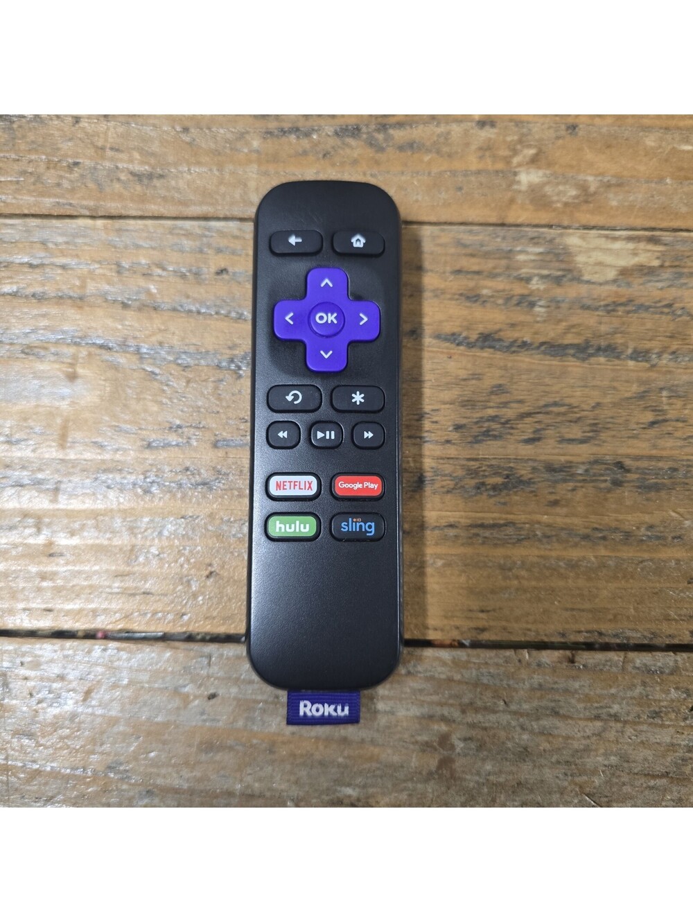 ⭐ Roku Express RC101 Remote Control for Media Streamer Netflix Google Play ⭐
